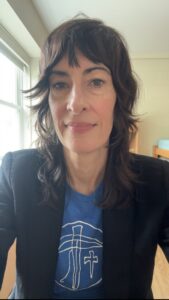 Writer Allison Titus, who teaches in New England College's MFA in Creative Writing program