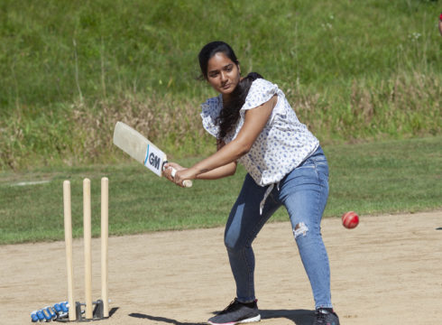 Cricket match at NEC