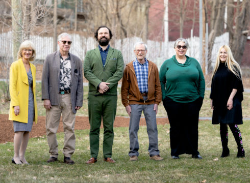 President Perkins and Guest Speakers at President's Speaker Series