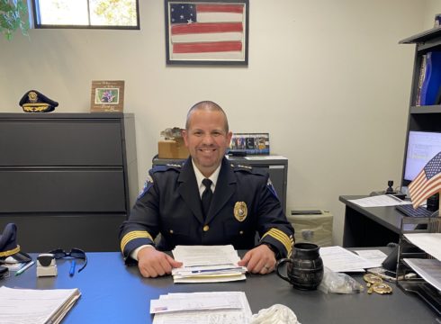 NEC alumni Christopher Parsons as police chief
