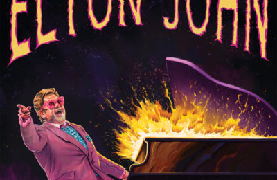 Illustration of Elton John by Professor Rich Pellegrino
