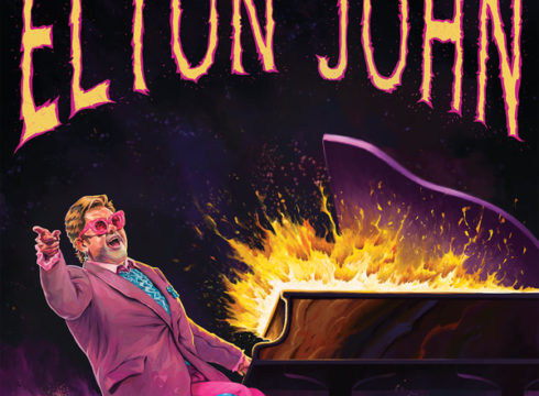 Illustration of Elton John by Professor Rich Pellegrino