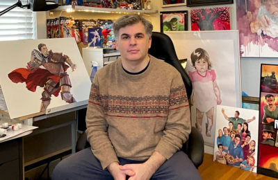 Assistant Professor of Illustration Rich Pellegrino