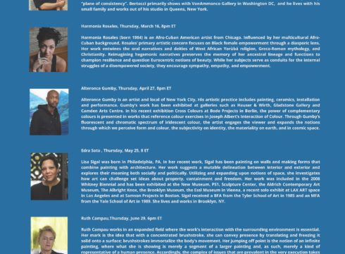 MFA Spring 2023 lecture series