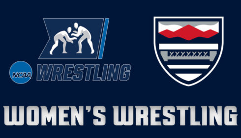 NEC Athletics and Wrestling logos