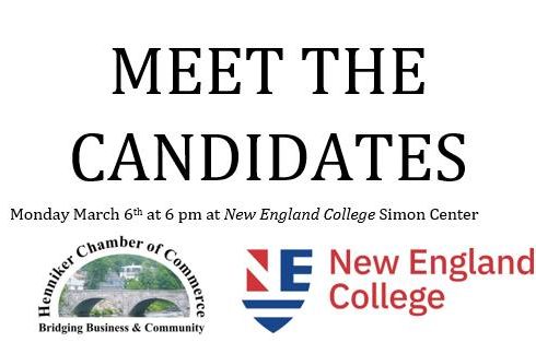 Meet the Henniker Candidates Flyer