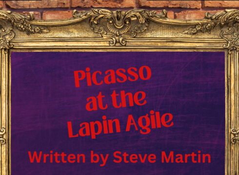 Poster for theatre production "Picasso at the Lapin Agile"
