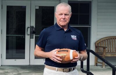 NEC welcomes new head football coach Kevin Kelly.