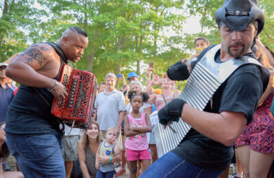 Photo from book "Creole Soul: Zydeco Lives" by Burt Feintuch and photographed by Gary Samson