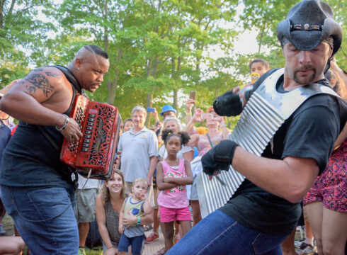 Photo from book "Creole Soul: Zydeco Lives" by Burt Feintuch and photographed by Gary Samson