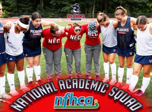 Ten members of NEC's Women's Field Hockey team were named to the NFHCA 2023 Division-III National Academic Squad.