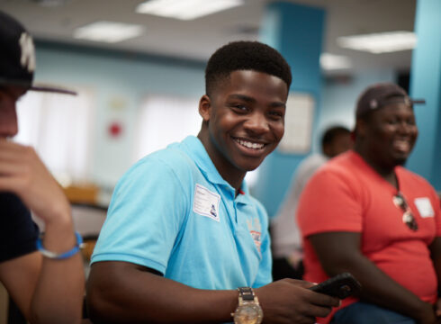 New students get acclimated to New England College.