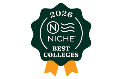 Logo for Niche.com ranking of best New Hampshire colleges and universities for athletics