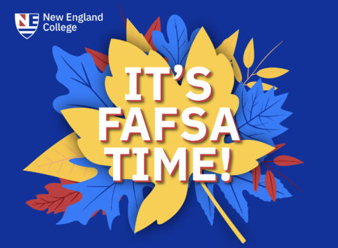 graphic that states "It's FAFSA time!"