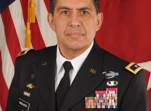 Maj. Gen. David Mikolaities, NH Adjutant General and visiting speaker at New England College's Founders Day 2026 ceremony