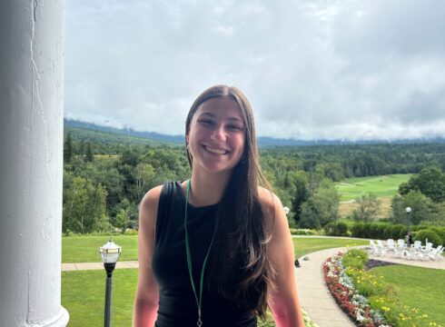 Natalia Gonzalez, Biology and Criminal Justice double major class of 2027 at New England College