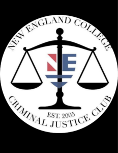Logo for the Criminal Justice Club at New England College