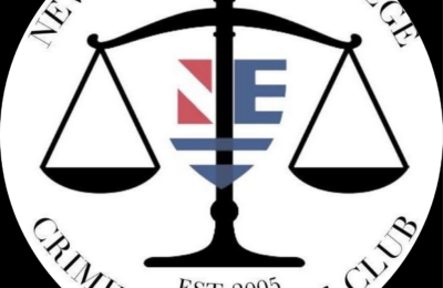 Logo for the Criminal Justice Club at New England College