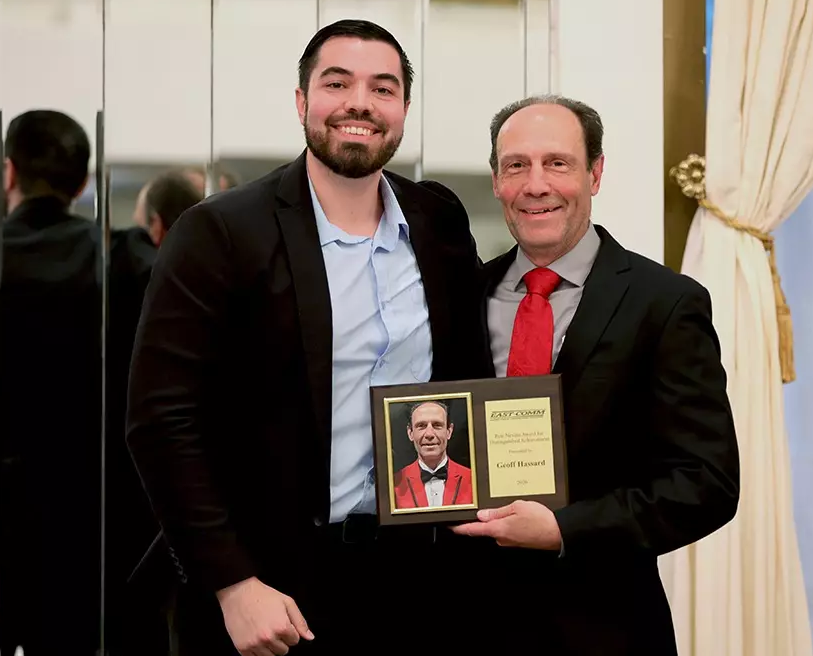 Assistant AD Geoff Hassard Honored by EAST-COMM