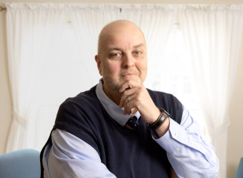 Dr. Wayne F. Lesperance, Jr., President of New England College in Henniker, N.H.
