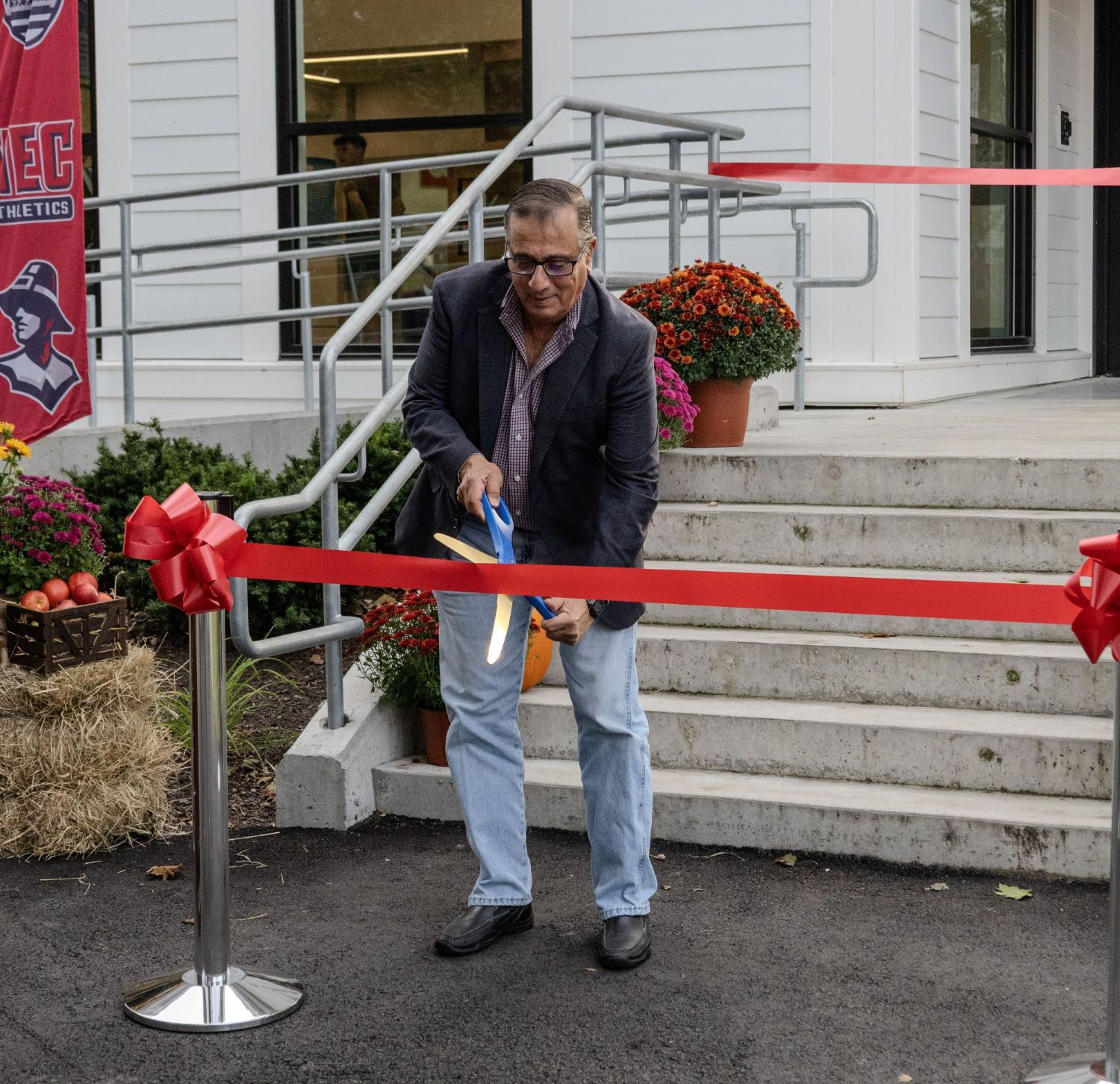 New England College Celebrates Opening of Scourby Athletics Center