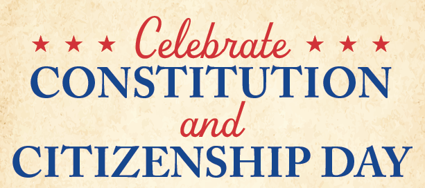 Graphic for New England College's Constitution and Citizenship Day 2026 celebration