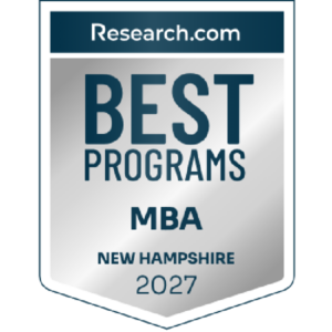 Ranking logo for Research.com Best Programs MBA NH 2027